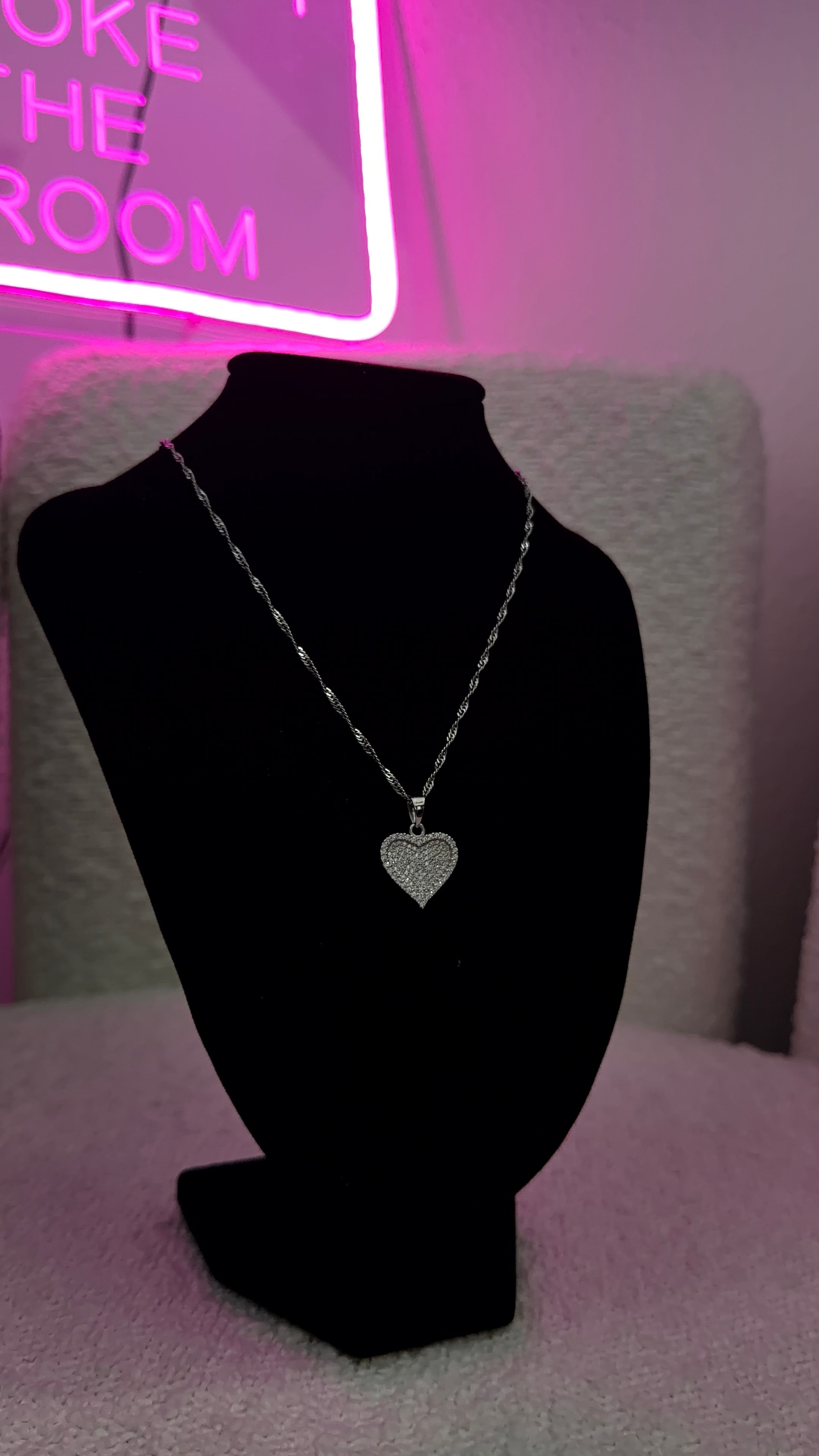Silver Heart Necklace