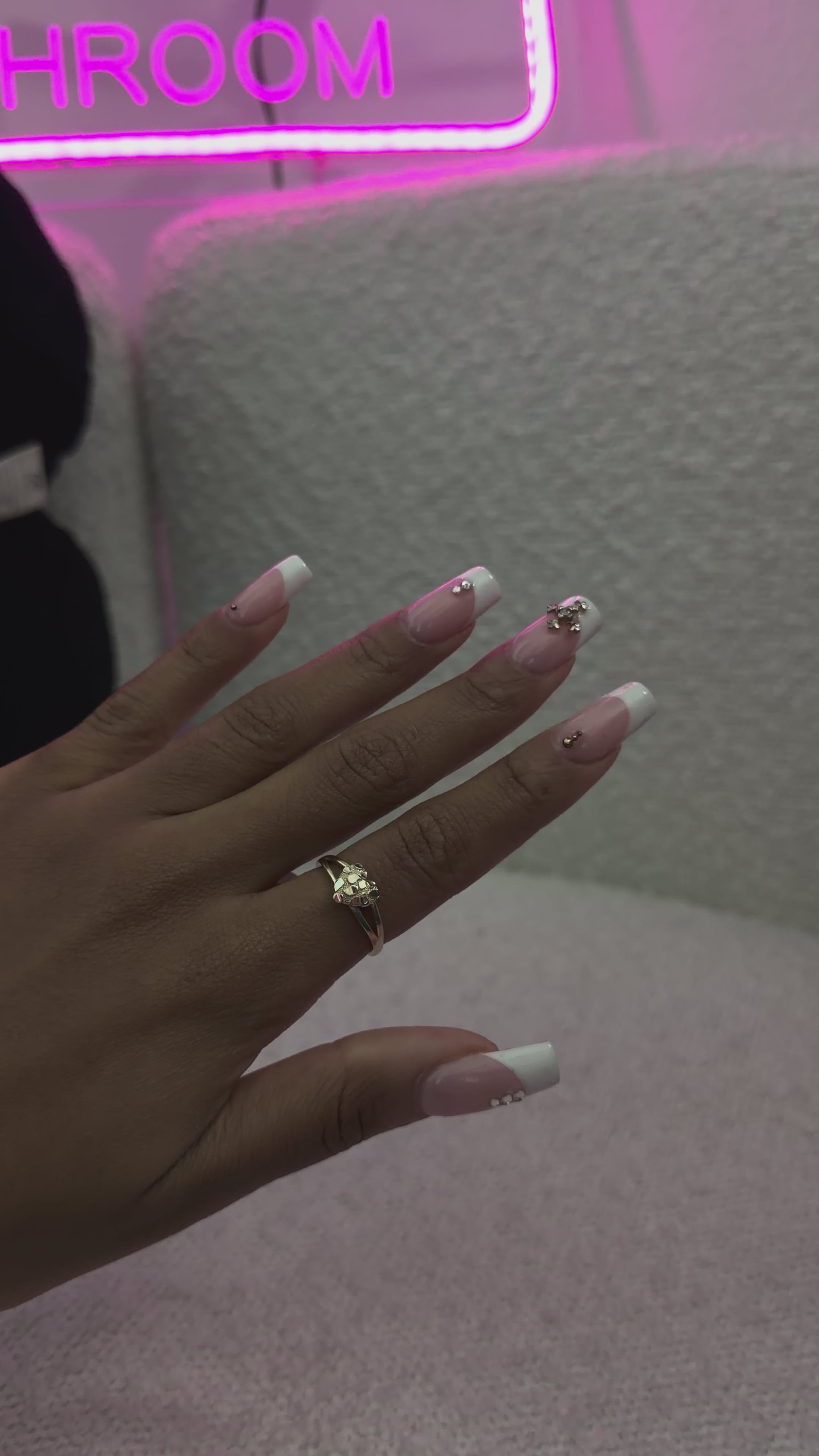 Mini Nugget Heart Ring